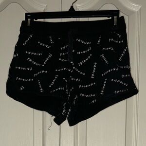 Women's FRIENDS Branded Cut-Off Shorts | Size S